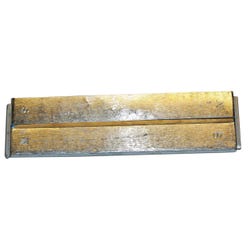 Frey Scientific Plain Steel Bar Magnets, North/South, Pack of 2, Item Number 501488