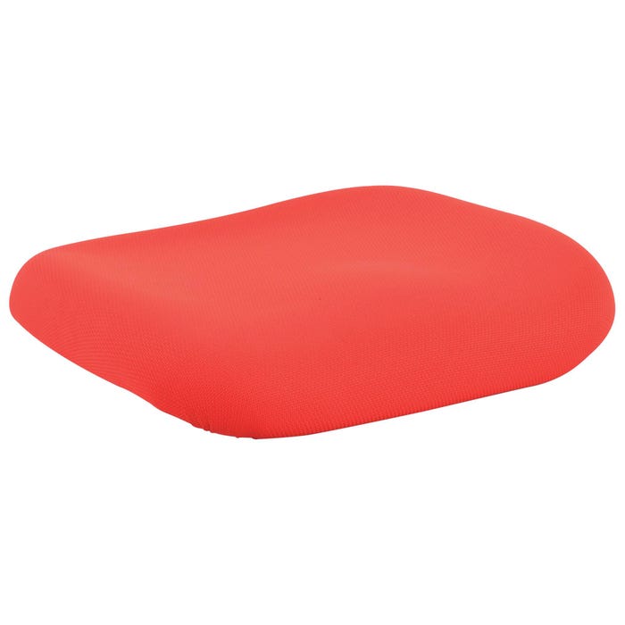 Classroom Select Padded Fabric Seat, 19-9/10 x 18-1/10 x 4/5 Inches, Red