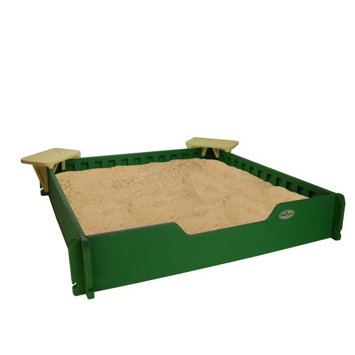 Sandlock Sandbox Vinyl Sandbox Cover and Ground Barrier, 5 x 5 Feet