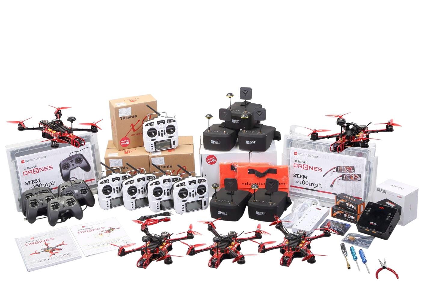 Image for PCS Edventures Discover Drones, Classroom Pack of 5 from School Specialty