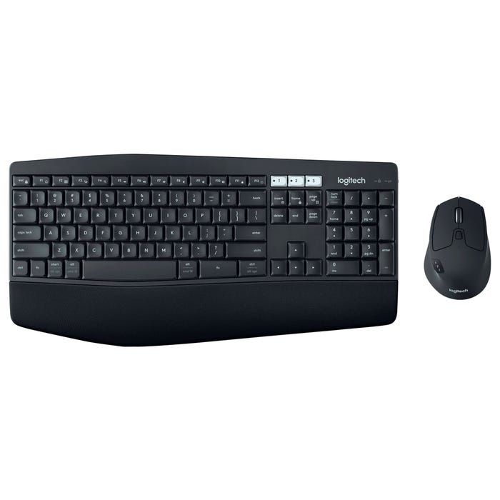 Logitech MK850 Wireless Keyboard and Mouse Combo, Black