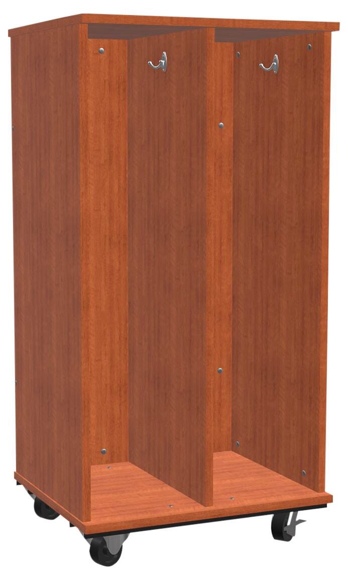 Classroom Select Expanse Series Mobile Locker Cubbies, 2 Hooks Per Cubby 4001286