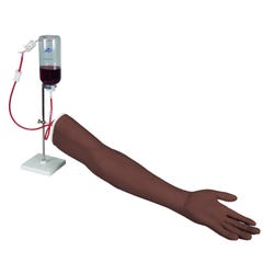 3B Scientific IV Injection Arm Trainer, Dark Skin