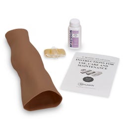 Simulaids Replacement Skin for IV Training Arm, Dark