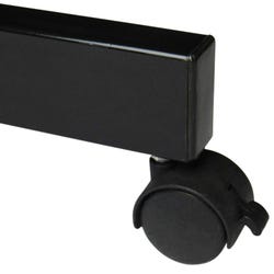 Correll Adjustable Standing Height Desk Optional Casters, 2 Inches, Set of 4