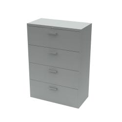 AIS Lateral File Cabinet, 4-Drawer