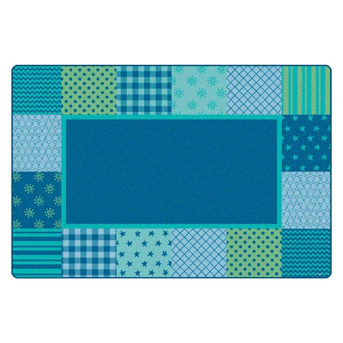 Carpets for Kids KIDSoft Pattern Blocks Carpet, Rectangle