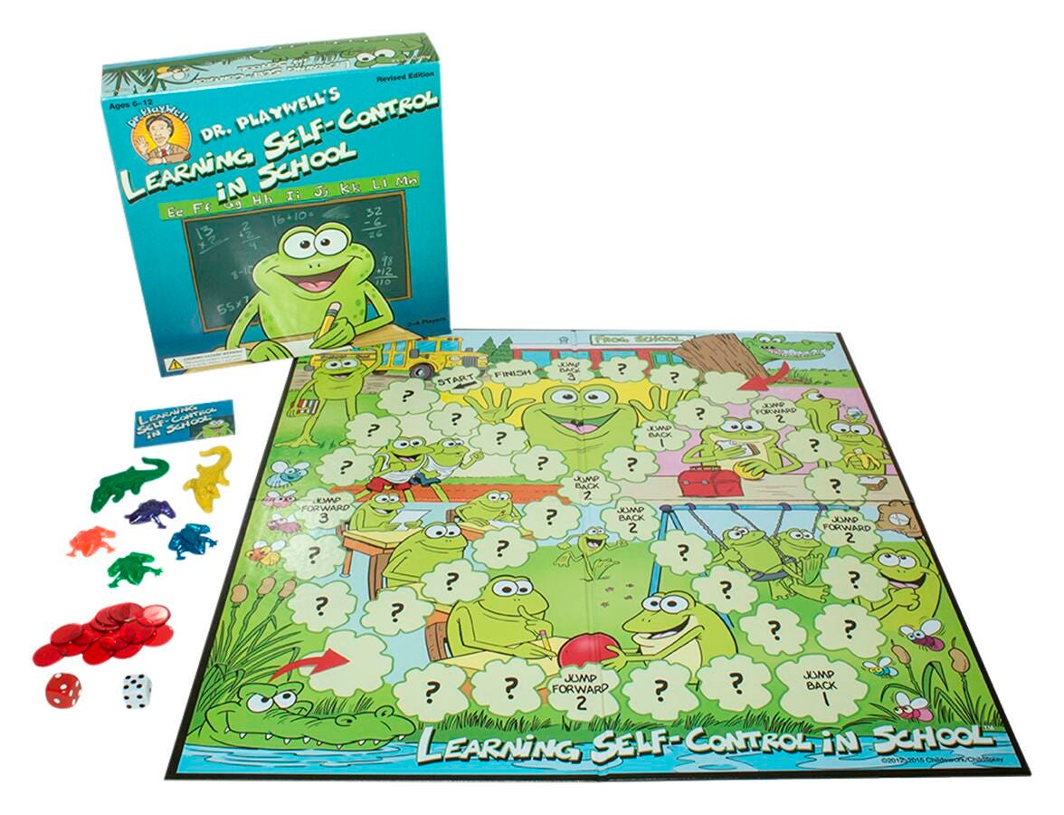 Dr. Playwell's Learning Self Control in School Board Game 2214669
