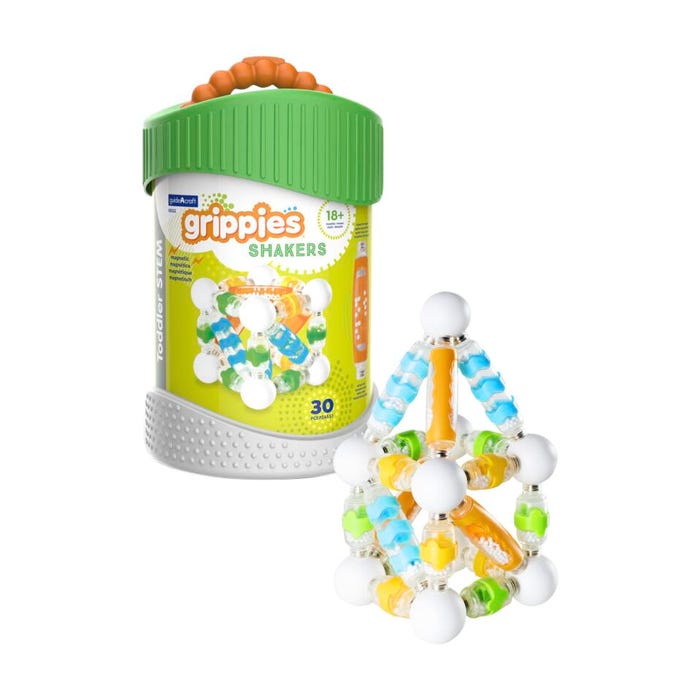 Guidecraft Grippies Shakers, 30 Pieces