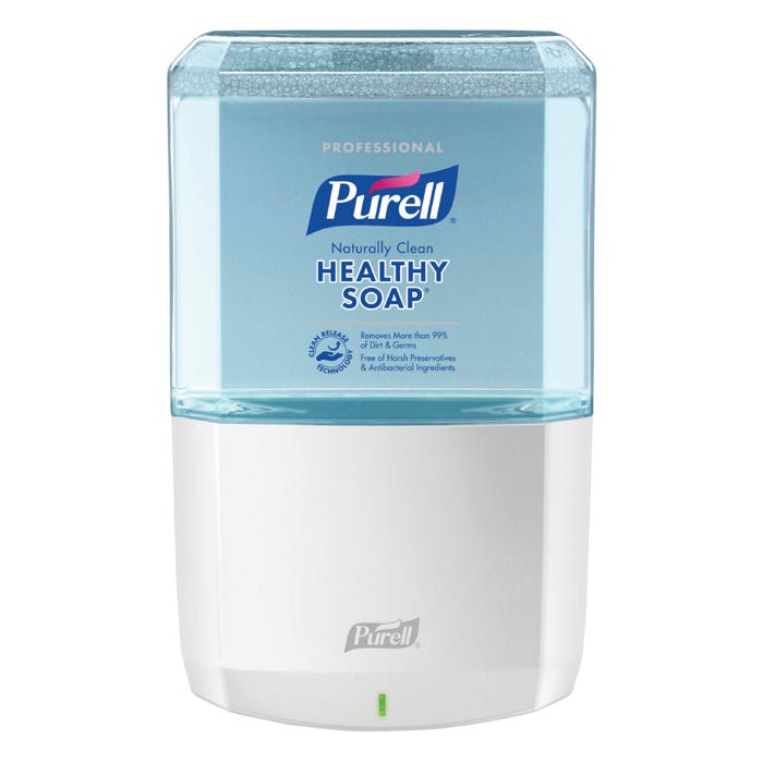 Purell ES8 Healthy Soap Dispenser, 1200 mL, Touch-Free Style, White