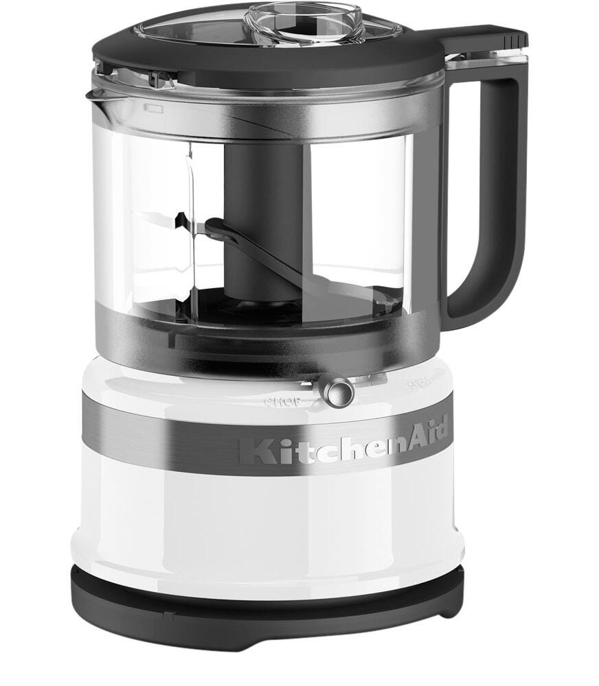 KitchenAid 3.5 Cup Food Chopper, White