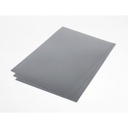 Grafix Shrink Film, 8-1/2 x 11 Inches, Silver, Pack of 50 2001236