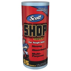 Scott Shop Towels, 55 Sheets, 30 Rolls, Blue
