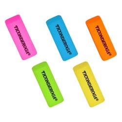 Ticonderoga Neon Erasers, Assorted Colors, Pack of 30 2104450