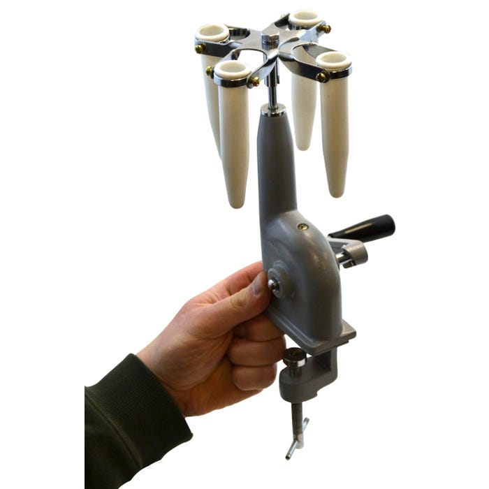 Eisco Labs Hand Crank Centrifuge, Holds 4 Buckets for 15ml Tubes