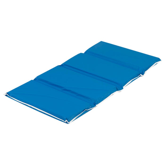 Children's Factory 4-Section Rest Mat, 48 x 24 x 2 Inches, Blue