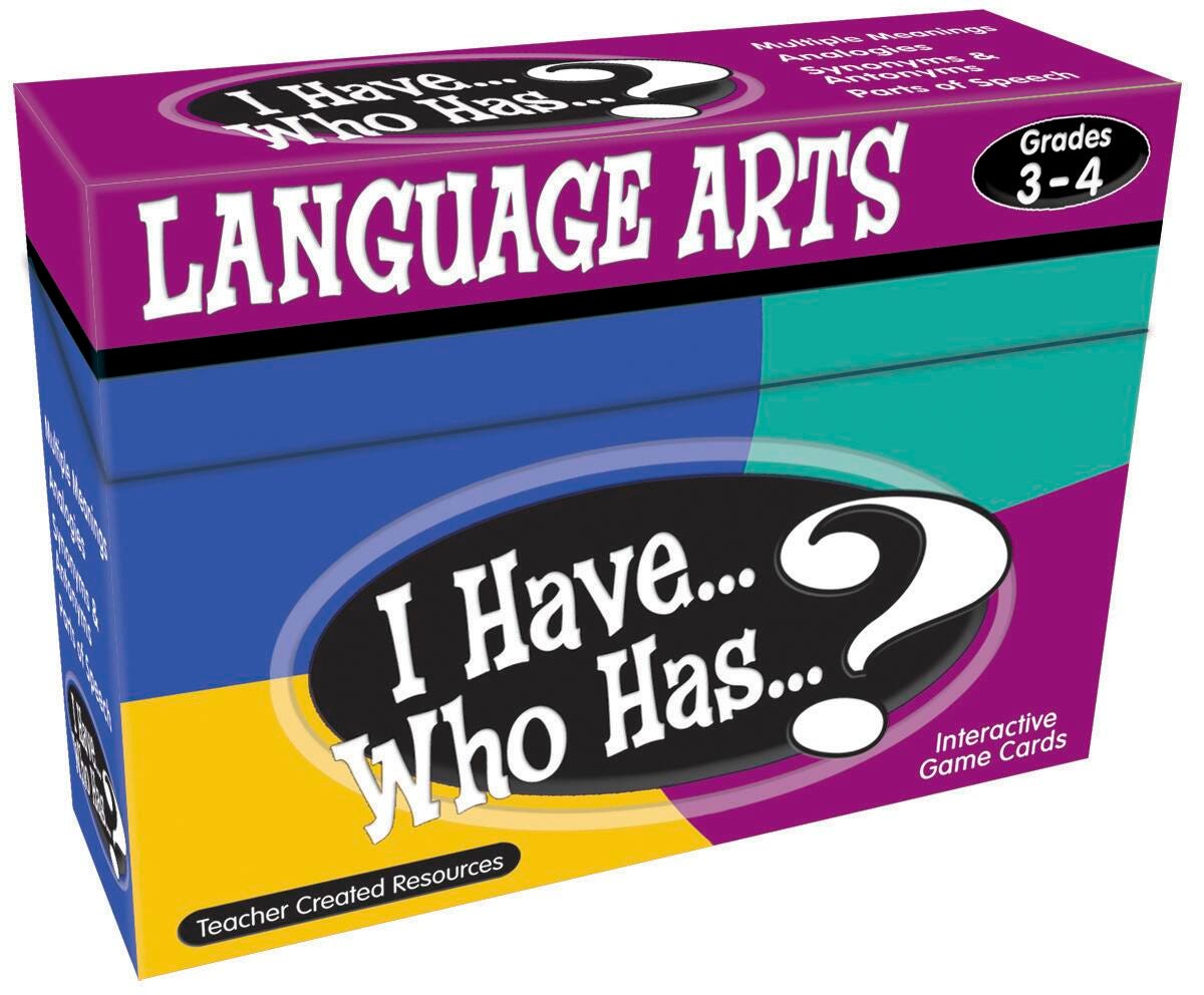 I Have... Who Has...? Language Arts Game (Gr. 3–4) 1369803