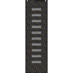 Teacher Created Resources Chalkboard Brights 10-Pocket Chart, 14 x 58 Inches, Item Number 1570369
