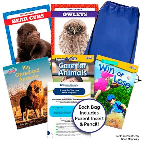 Achieve It! Take Home Reading Bag: High-Interest Nonfiction, Grade K 2119753