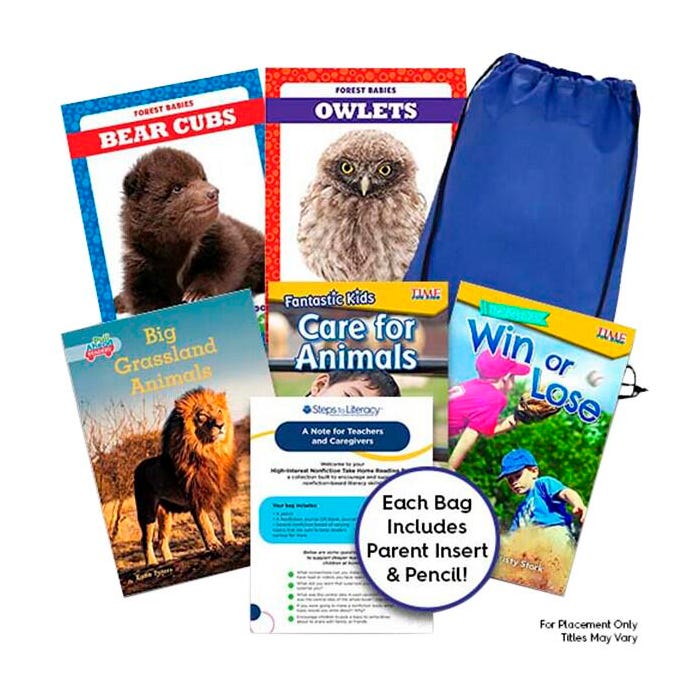 Achieve It! Take Home Reading Bag: High-Interest Nonfiction, Grade K