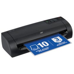 GBC Fusion 1100L Laminator, 9 Inch Throat, 3 mil or 5 mil Pouch, Black, Item Number 1446466