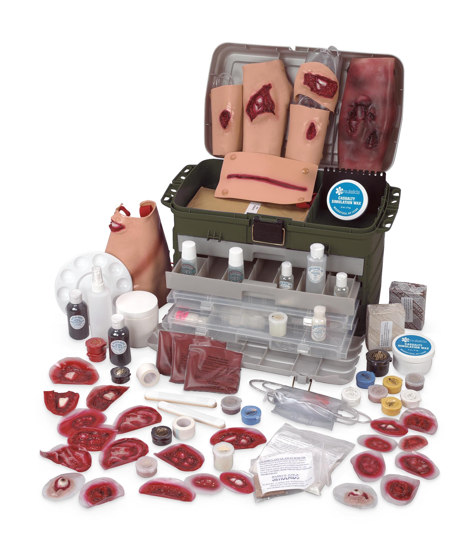 Simulaids® Deluxe Casualty Simulation Kit - Light