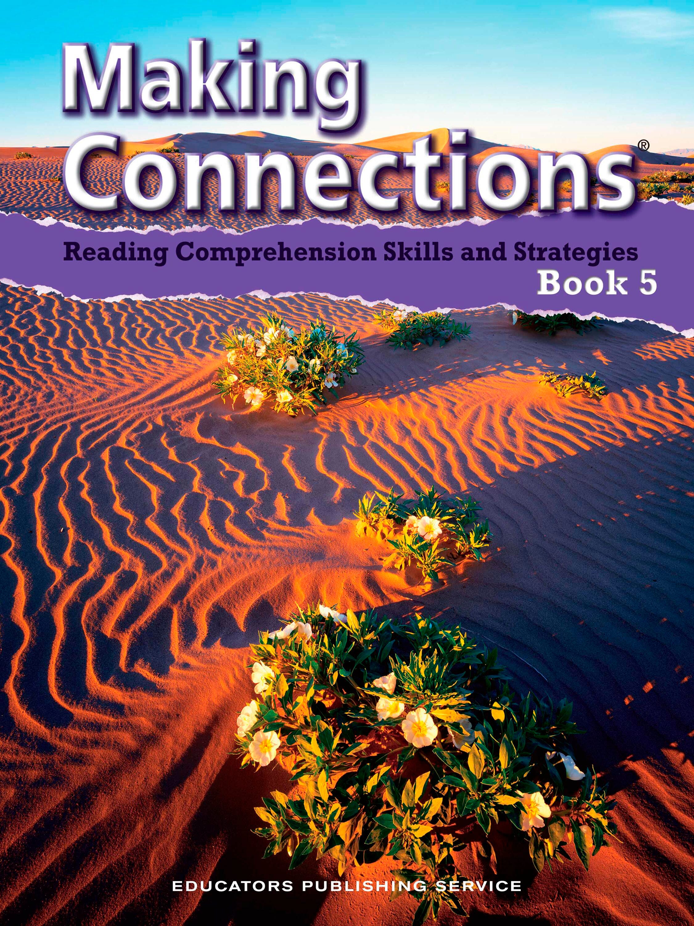 Image for Making Connections Student Book 5, Reading Comprehension Skills & Strategies, Grade 5 from School Specialty