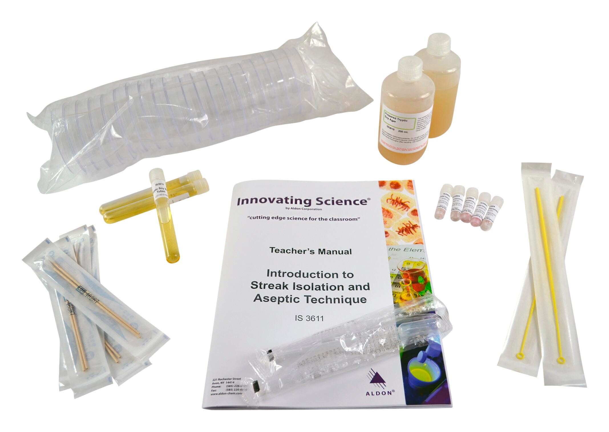 Image for Innovating Science Introduction to Streak Isolation and Aseptic Technique from School Specialty
