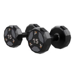 Power System Urethane Dumbbells, Pair, 15 Pounds 2048089