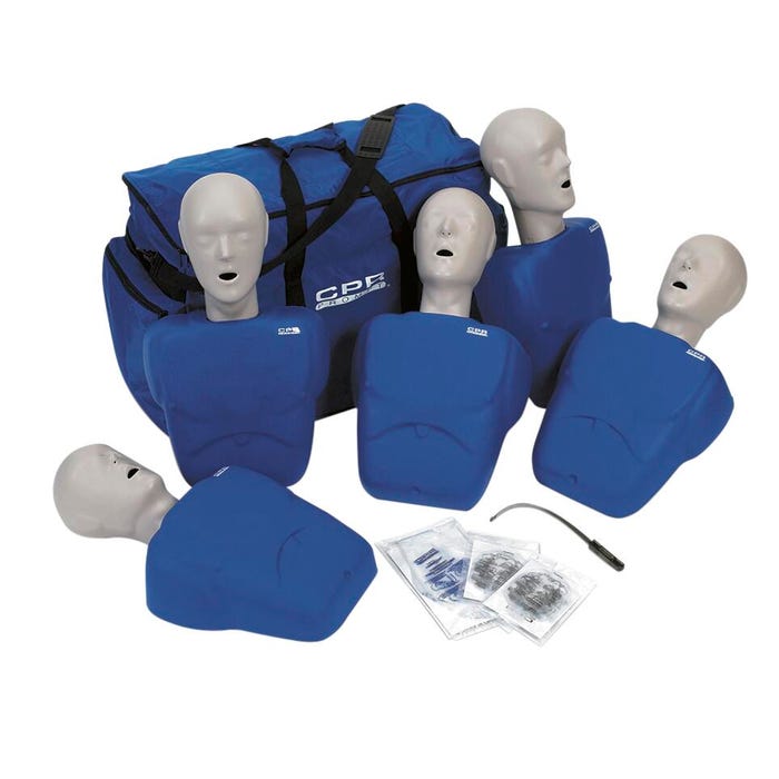 CPR Prompt® Training and Practice Manikin - TPAK 100 Adult/Child 5-Pack