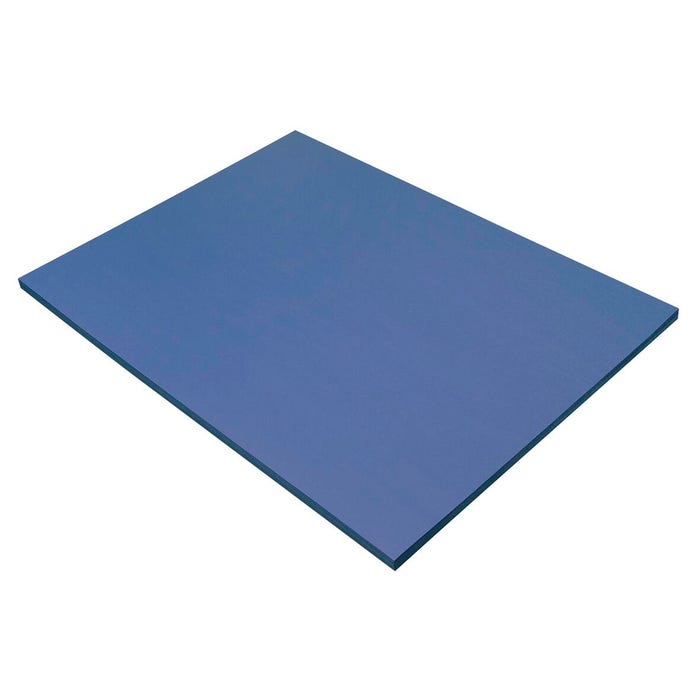 Prang Medium Weight Construction Paper, 18 x 24 Inches, Blue, 50 Sheets