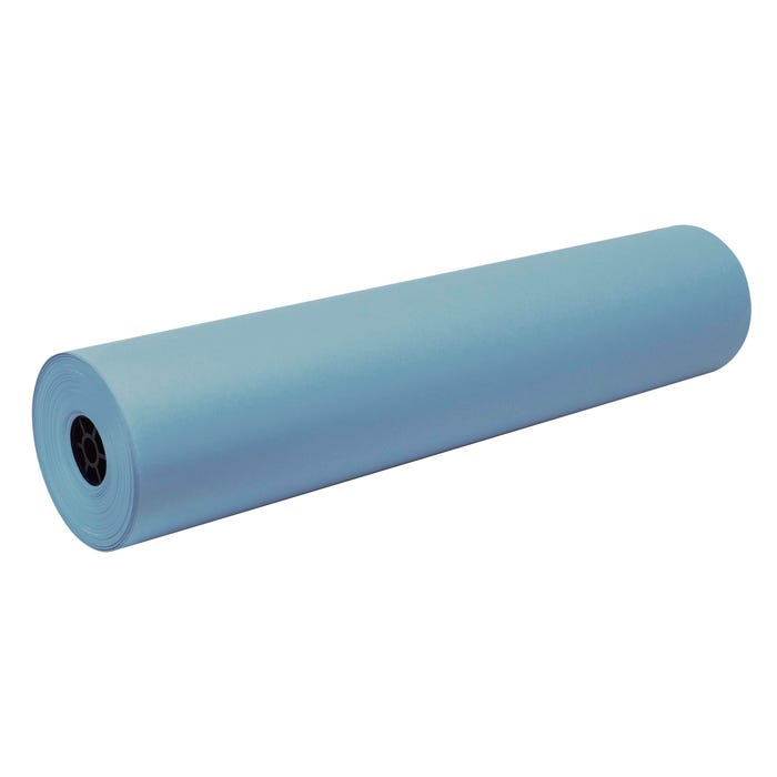 Tru-Ray Art Roll, 36 Inches x 500 Feet, 76 lb, Sky Blue