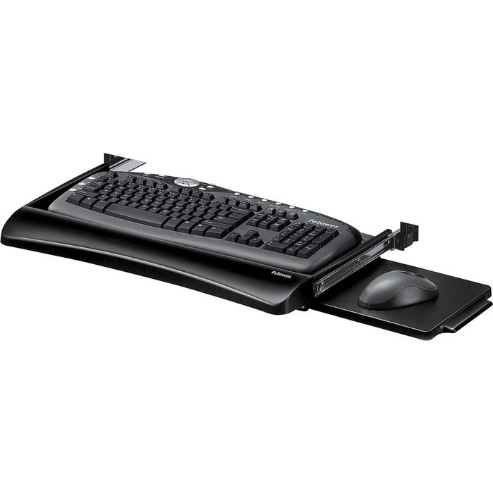 Fellowes Office Suite Underdesk Keyboard Drawer, 22 X 11-5/8 Inch, Black