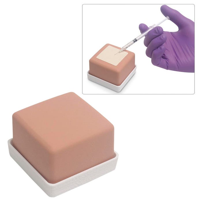 Remedy Simulation Group Small Injection Pad, Paddy, 2-1/2 x 2-1/2 x 1-3/4 Inches