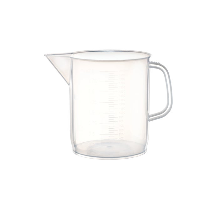 United Scientific Beakers with Handle, Short Form, pp, 2000 mL, Pack of 6