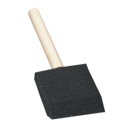 School Smart Wedge Foam Paint Brushes, 2 Inches, Pack of 10 085669
