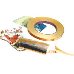 Studio Pro Adhesive Backed Copper Foil Tape, 3/8 Inches x 36 Yards