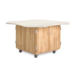 Diversified Intermix Makerspace Workstation, 30 x 15 x 25 Inches