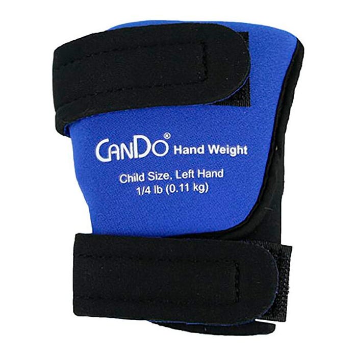 CanDo Palm Weights, Child Size Left Hand, 1/4 pound