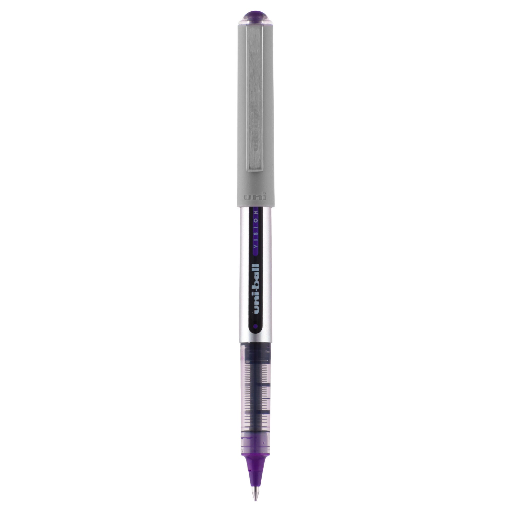 Image for uniball Vision Stick Roller Ball Pen, 0.7 mm Fine Tip, Majestic Purple from School Specialty