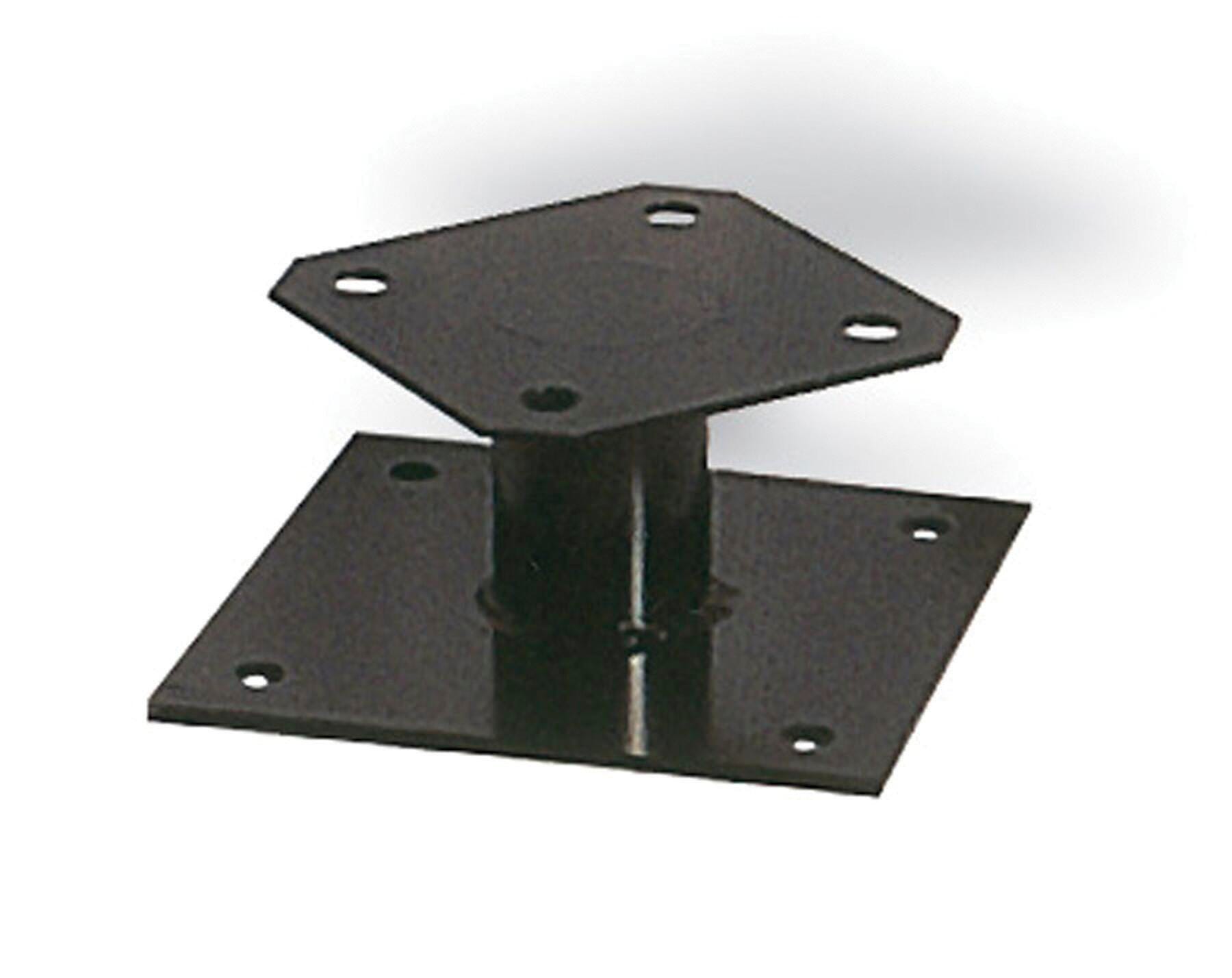 Ultra Site In Ground Mounting Kit for Trash Receptacle, 32 Gallon, Black, Item Number 1287812