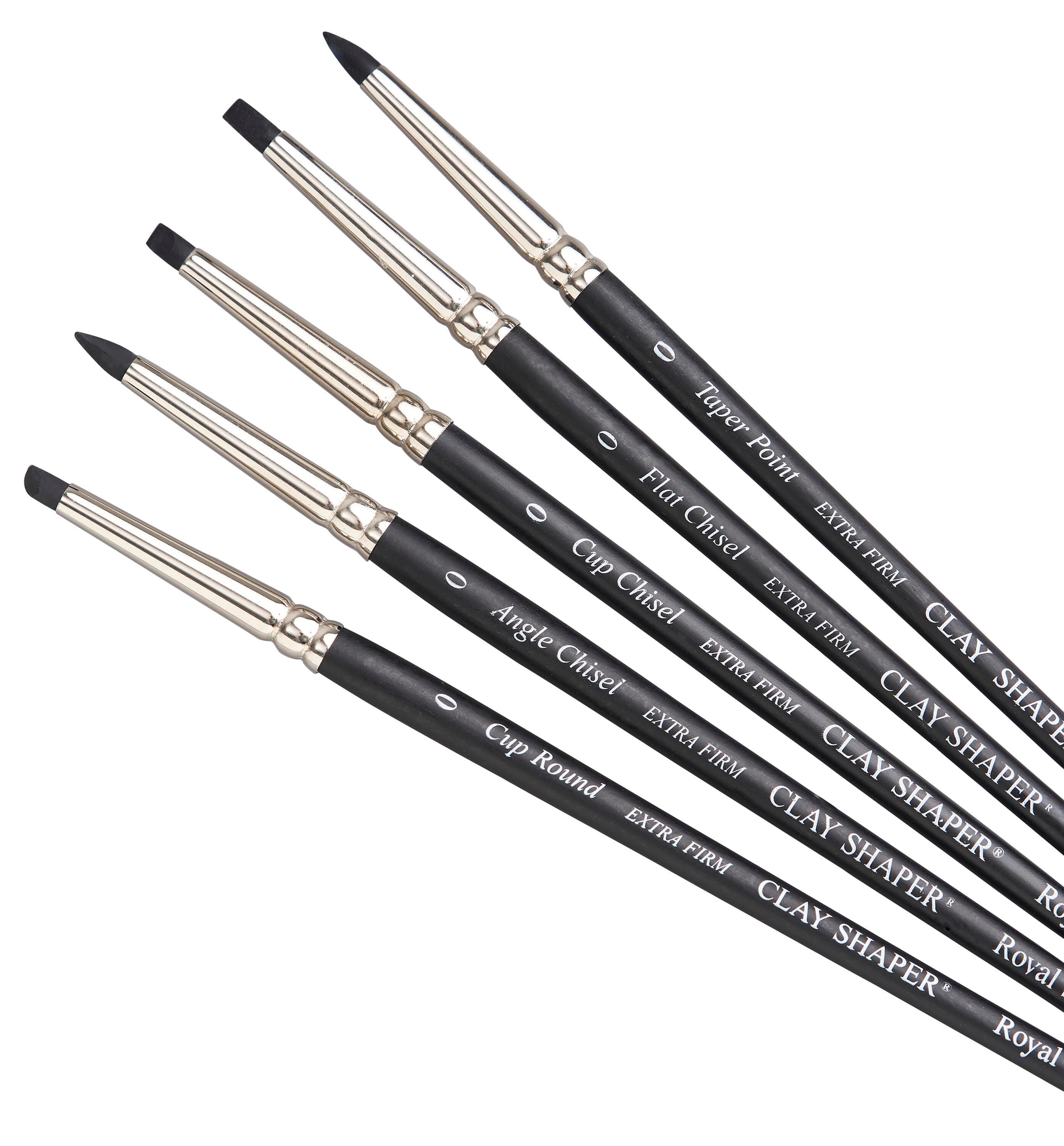 Colour Shapers Clay Modeling Tools, Size 0, Assorted Shapes, Black, Set of 5 Item Number 411828