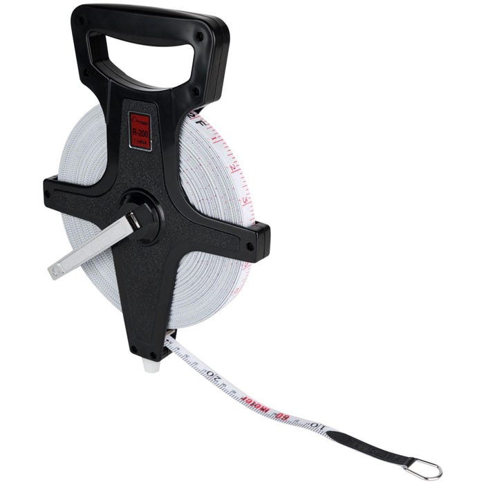 Champion Sports Open Reel Measuring Tape, 1/2 Inch x 200 Feet