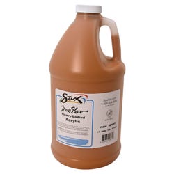 Sax Heavy Body Acrylic Paint, 1/2 Gallon, Raw Sienna 1572428