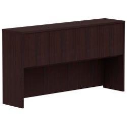 Image for Classroom Select Laminate Hutch with Doors, 66-1/8 x 14-3/4 x 36 Inches, Espresso from School Specialty