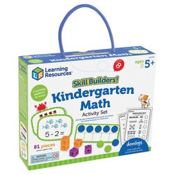 Learning Resources Skill Builders Kindergarten Math Activity Set 2094751