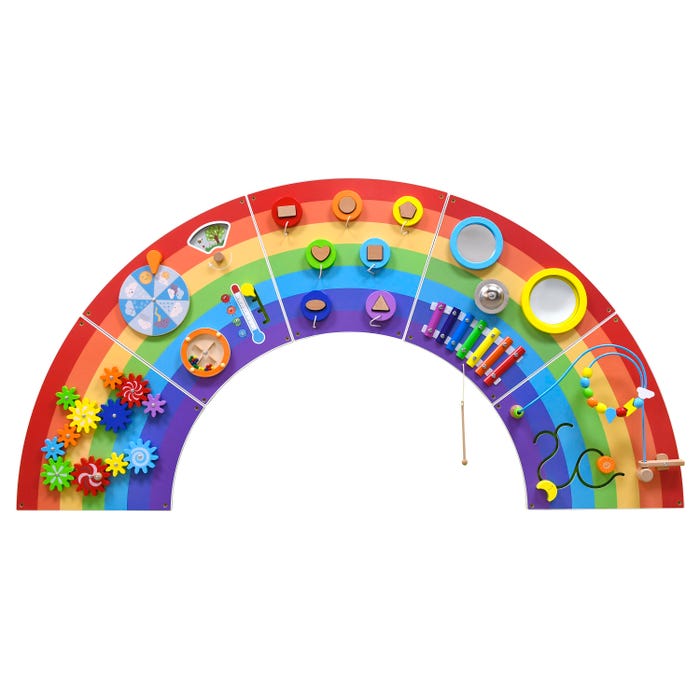 Learning Advantage Spark & Wow Rainbow Activity Panels, Set of 5
