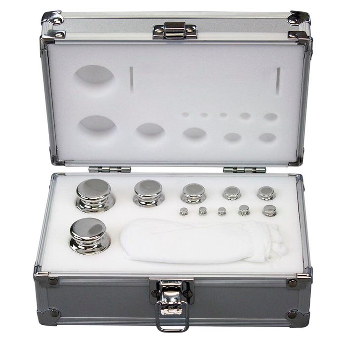 Adam Equipment Calibration Weight Set, ASTM 1, 1 to 200 Gram Capacity
