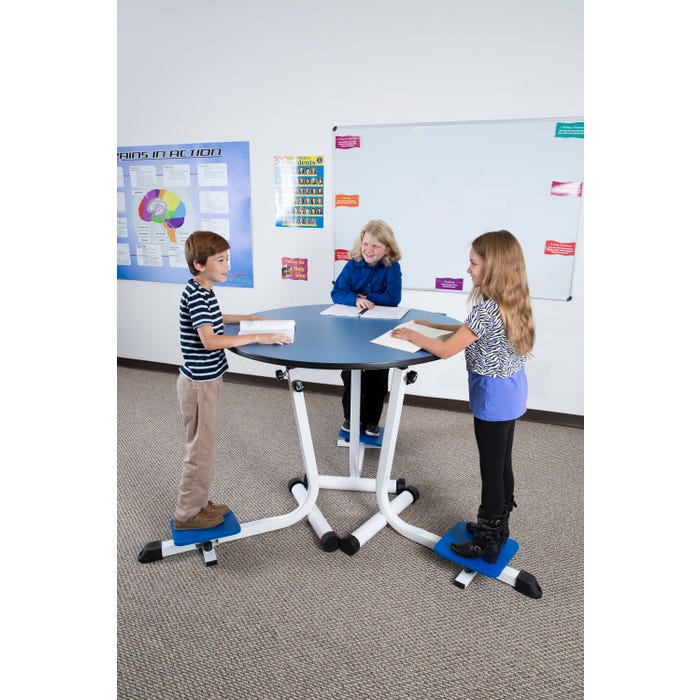 KIDSFIT KC-15 3 Person Round Standing Balance Desk