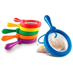 Learning Resources Primary Science Jumbo Magnifiers, Set of 6 1612807